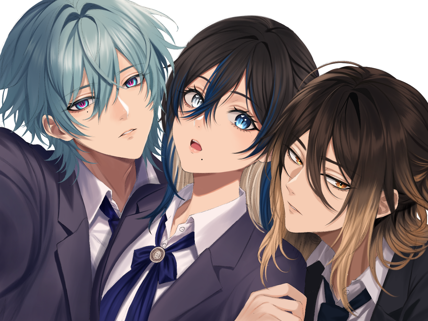 Three headshots